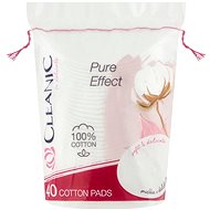 CLEANIC Pure Effect Cotton 40 pcs - Makeup Remover Pads