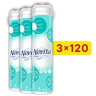 NOVITA Delicate 3× 120 ks (360 ks) - Makeup Remover Pads