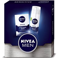 NIVEA Men Balm Sensitive gift set for smooth shaving without irritation - Cosmetic Gift Set