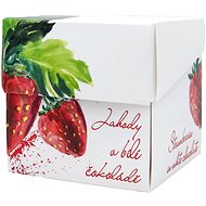 Prague Chocolate, Strawberries in White Chocolate - Chocolate