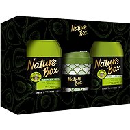 NATURE BOX Avocado Christmas Bag + Mug - Cosmetic Gift Set