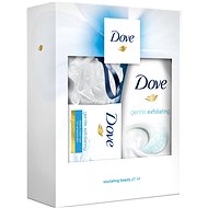 DOVE Nourishing beauty karácsonyi ajándék készlet nőknek mosdószivaccsal - Kozmetikai ajándékcsomag