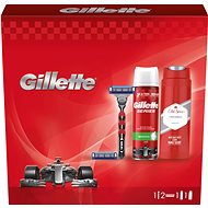 GILETTE Mach3 Turbo Set + OLD SPICE - Cosmetic Gift Set