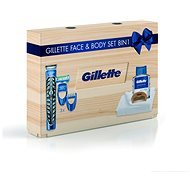 GILLETTE Wood Box - Dárková kosmetická sada