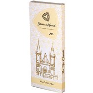 PRAGUE CHOCOLATE White Chocolate 28% 50g - Chocolate