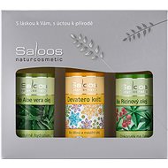Saloos Ricin & Aloe vera & Nine Flowers (150 ml) - Cosmetic Gift Set