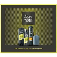DOVE Men + Care Active Fresh Box sporttörölközővel - Kozmetikai ajándékcsomag