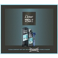 DOVE Men+Care Clean Comfort Box with Wilkinson Razor - Cosmetic Gift Set