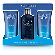 BAYLIS & HARDING Men's Body Care Set - Men's Citrus Lime & Mint, 3pcs - Cosmetic Gift Set
