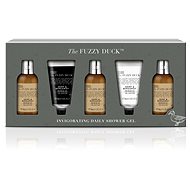 BAYLIS & HARDING Set of shower gels for men - The Fuzzy Duck Men's Hemp & Bergamot, 5pcs - Cosmetic Gift Set