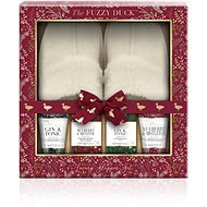 BAYLIS & HARDING Foot Care Set with Slippers - The Fuzzy Duck Winter Wonderland, 5 pcs - Cosmetic Gift Set