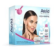 ASTRID AQUA BIOTIC TRIPACK Day and Night Cream for Dry and Sensitive Skin 50ml + Micellar Water 3 in - Cosmetic Gift Set