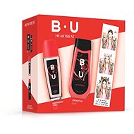 B. U. HEARTBEAT Deo Natural Spray 75ml + Shower Gel 250ml - Cosmetic Gift Set