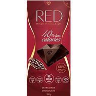 RED - Extra-Dark Chocolate 60% Cocoa 100g - Chocolate