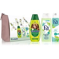 SCHAUMA+FA Green Karácsonyi táska - Kozmetikai ajándékcsomag