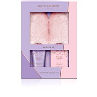 BAYLIS & HARDING Foot care gift set with slippers 3 pcs - Jojoba & Vanilla 140 ml - Cosmetic Gift Set