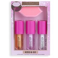 REVOLUTION Kiss & Go Glaze Lip Care Gift Súprava 45 ml - Darčeková sada kozmetiky