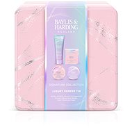 BAYLIS & HARDING Mini body care gift set in tin box Jojoba, Vanilla & Almond oil 150 m - Cosmetic Gift Set