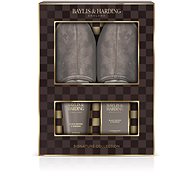BAYLIS & HARDING Gift set of body care and slippers Black pepper & Ginseng 140 ml - Men's Cosmetic Set