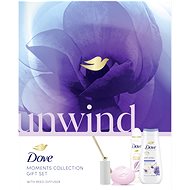 DOVE Antistress premium cartridge with fragrance diffuser 375 ml - Cosmetic Gift Set