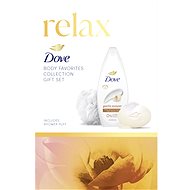 DOVE Gentle Pamper set with shower sponge 250 ml - Cosmetic Gift Set