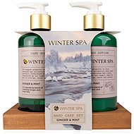 ACCENTRA Winter Spa on a wooden tray 580 ml - Cosmetic Gift Set