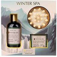 ACCENTRA Winter Spa with wooden massage brush 150 ml - Cosmetic Gift Set