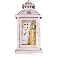 ACCENTRA Winter Magic in white metal lantern 200 ml - Cosmetic Gift Set