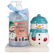 ACCENTRA Snowman Winter Classics s pumpičkou na keramickém dekorativním podstavci 350 ml - Liquid Soap
