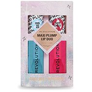 REVOLUTION Maxi Plump Cool As Ice and Hot As Chilli Lip Set - Cosmetic Gift Set