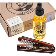 CAPTAIN FAWCETT Gift Set Private Stock Beard Oil & Brush 50 ml - Men's Cosmetic Set