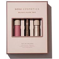 SOSU COSMETICS Blush & Highlight Set 3 pcs - Cosmetic Gift Set