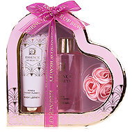 ACCENTRA Salsa Essence of Beauty heart 430 ml - Cosmetic Gift Set