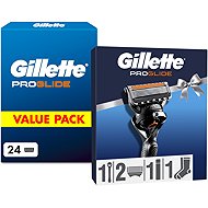 GILLETTE Proglide 200 ml + GILLETTE Proglide 24 ks - Men's Cosmetic Set