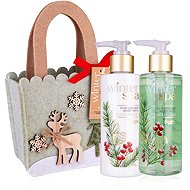 ACCENTRA Winter Spa v plstěném sáčku Zimní ovoce 400 ml - Cosmetic Gift Set
