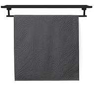 Veba Grand Grafico, anthracite 70 × 140 cm - Bath Towel
