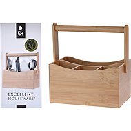 Koopman Bamboo cutlery holder - Cutlery Stand
