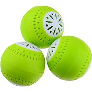 Hurt Pohlcovač pachů do lednice 3 ks - zelené koule - Odour Absorber