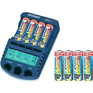 Voltcraft IPC-1 + 8x aku AA 2500mAh - Charger and Spare Batteries