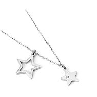 VUCH Silver Big Star - Necklace