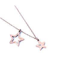 VUCH Rose Gold Big Star - Necklace