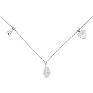 VUCH Silver Big Oak - Necklace