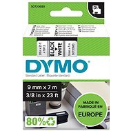 Ribbon DYMO D1, 40913, S0720680, white / black, 9 mm - TZ Tape 
