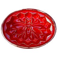 Baking mould Bábovka, bee, 18 × 26 × 9 cm, colour poppy - Baking Mould