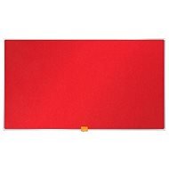 NOBO 40"/89 × 50 cm textilná, červená - Nástenka