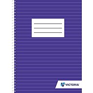 VICTORIA lined A5, 70 sheets - Notepad