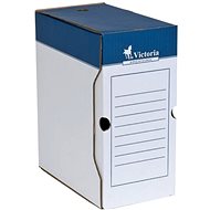 VICTORIA 15 x 32 x 26cm, Blue-white - Archive Box