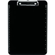 VICTORIA A4 black with ruler - Clipboard