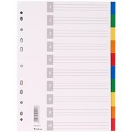 VICTORIA Plastic, Mix of Colours - Pack of 10 - Divider