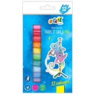 COOL BY VICTORIA Plasticine 12 colours - Modelling Clay